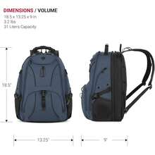 1900 Scansmart Tsa 17 Mochila para laptop Mochila para portátilUnisex adulto - Blanco/Negro - Ver 6