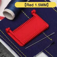 4pcs/1 pieza Clips de costura con bisagra ayudan a crear puntadas perfectas; Reglas de costura - Una guía de costura DIY para asegurar puntadas uniformes; Adecuado para principiantes en costura, reparaciones y bordado; Un regalo perfecto para madres, parejas, amigos y personas mayores. - Multicolor - Ver 14