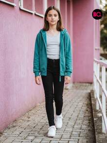 Big City Tween Girls Sweatshirts - 水鴨藍 - 查看 5