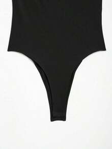 Nuevo body de verano para mujer DEEKA con contraste de encaje sexy y elegante - Negro - Ver 9