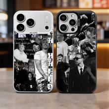 [Envío en 24h desde ES]Funda para iPhone 17 16 15 14 13 12 11 Plus Pro Max Plus, Apple 11-17 promax,  21-26 Ultra Galaxy,  13 14 15 Pro Ultra, Colorida, Plateada, E-Egor Creed, Russian RAP - 1 imagen - Ver 1