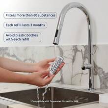 Premium Water Filter Pitcher PitcherPro With SMR - 1, 45L Glass Water Pitcher, Instant Filtration With Added Essential Minerals, Removes Limescale And+80 Substances, Elegant Design Adults World Book Day - View 4