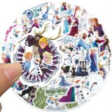 Disney 50张官方授权防水卡通贴纸，适用于水瓶、笔记本电脑、汽车保险杠、卧室、衣柜、滑板、手机、头盔等，生日、复活节彩蛋篮、圣诞袜、派对礼物 - DSN-007 - 查看 10