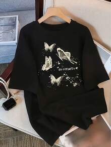 Women T-Shirts - Black - View 6