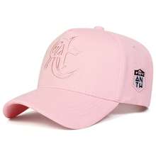 1顶女士AC字母刺绣棒球帽，街头时尚帽，户外防晒休闲帽，适合春秋季旅行、海滩度假 - 多色 - 查看 4