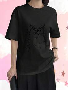 Women T-Shirts - Black - View 1