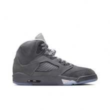 Nike Jordan Air Jordan 5 Retro "Wolf Grey" Classic Comfort Mid-Top Retro Basketball Shoes Men's Grey - DD0587-002 - View 2