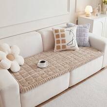 Tomnk Waterproof Couch Covers, Washable Sofa Couch Cover For Pet, Non Slip Sofa Cover, Dust And Stain Resistant, Thick Soft Fuzzy Furniture Cover For Daily Use, Room Decor, Back To School Season(Multiple Sizes Available) - Multicolor - View 8