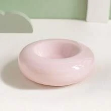大型甜甜圈造型陶瓷寵物碗 - 時尚零食與水碗 - 易於清潔 - 適合小型至中型寵物 - 寬邊防溢設計 - 美麗的寵物食碗 - 100ml - 查看 7