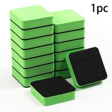 Randomly Selected 3-Piece Set Of Grooved Colorful Erasers - Dust-Free Chalkboard And Whiteboard Erasers With Cartoon Patterns, Suitable For Classroom, Office And Home Use - Learning Supplies For Teachers And Students / Random 6-Piece Set Of Cute Cartoon Dog Paw Chalkboard Erasers, (Red, Green, Blue, Purple, Yellow, Black) 6-Color Combination - Multiple Styles - View 20