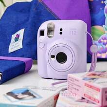 FujiFilm Mini12 Instant Camera 306g Lightweight Body For Easy Carrying Rotating Power On One-Click Mode Switch Optimized Visual Parallax Automatic Exposure Built-In Flash Instant Photo For Daily Recording Camera Or Film Optional - View 7