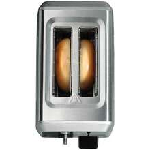 Tostador De Pan 2 Rebanadas Acero Inoxidable  Hamilton Beach, ranuras extra anchas, Cuenta con 7 niveles de tostado. - Tipo de Enchufe A USA (110-127V) - Ver 5