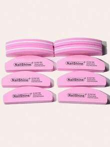 10/5/3/1pc/Set 100/180 Grit Nail File Set, Nail Care Tools, Nail Art Tools, Back To School Essentials, Nail Care, Artificial Nail Tools - Multicolor - View 1