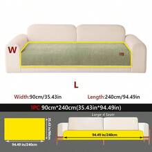 1pc Soft Cotton Velvet Sofa Cushion, Anti-Slip Sofa Protector - Multiple Styles - View 26