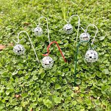 8pcs Fairy Garden Accessories - 4 Sets Miniature Garden Decor, Disco Ball Glitter Theme Mini Fairy Magic Decorations, Micro Landscape Potted Plant Stakes - Indoor & Outdoor Use - Garden Floor Planting - View 12