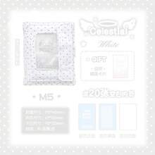 柔らか水玉手帳　インスタ風 推し活二次元窓付き A6/M5 リングノート - ブルー - A6サイズ - ブルー - チェックする 13