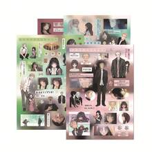 8pcs Aroma Of A Blossom Fragrant Flower Blooming Sticker Sheets, Waterproof Collage Material By Ayato Itoda And Kaoru Kurenai - Multicolor - View 6