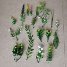 人造波斯蕨葉飾品 婚禮花束手腕花飾裝飾材料 家居綠植裝飾 仿真水生植物 攝影婚禮場景佈置 - 彩色 - 查看 12