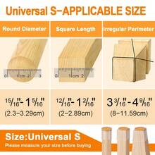36pcs Chair Leg Floor Protector Pads, Chair Foot Covers, Noise Reducing Small Felt Pads - / - View 6