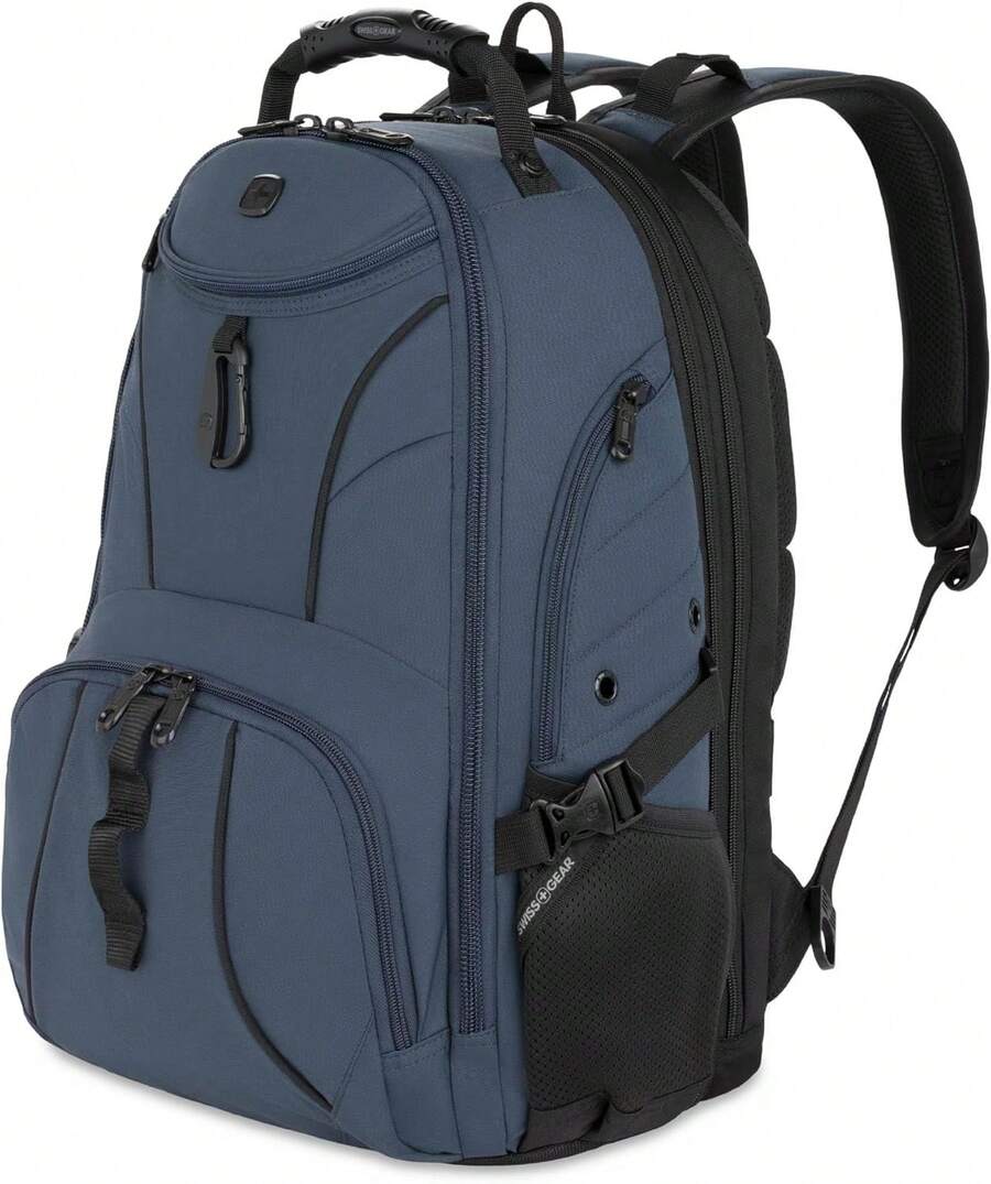 1900 Scansmart Tsa 17 Mochila para laptop Mochila para portátilUnisex adulto - Blanco/Negro - Ver 1