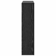vidaXL Heizkörperverkleidung, Schwarzeiche, 104 x 20 x 82 cm, Holzwerkstoff - Schwarz - Übersicht 4