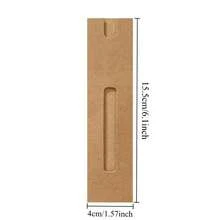 24PCS Aesthetic Blank Paper Cards, Suitable For DIY Greeting Cards And Party Decorations In An Style - Khaki - View 2