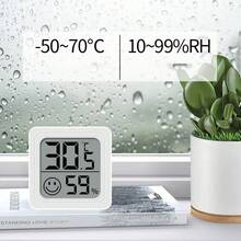 Electronic Thermometer Hygrometer For Home, Digital Indoor Temperature And Humidity Meter With LCD Display, Home Weather Station, Electronic Temperature And Humidity Sensor - Type 3 - View 10