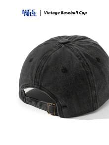 1 boné de beisebol feminino vintage com efeito desgastado, rosa, com bordado "TANNED AND TIPSY", ajustável, chapéu casual para praia e férias, ideal para primavera/verão. - A - Ver 3