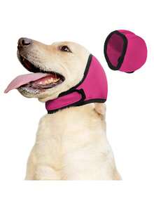 1pc Dog Scarf Pet Headwear, Swimming & Shock-Proof Dog Ear Cover, Noise Anxiety Relief, Retractable Waterproof Ear Protector With Soothing Cap Design, Ideal For Pet Care, Hematoma, Grooming, Head/Ear Protection Gear - Multicolor - View 13