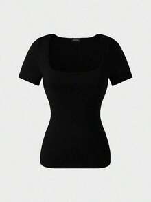 Women T-Shirts - Black - View 6