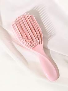 This Wet & Dry Hair Comb Can Be Used For Detangling And Massaging, Suitable For All Hair Types Including Straight, Long, Thick And Curly Hair. It Can Detangle Hair Strands, Making Hair Shiny, Voluminous And Smooth - Multicolor - View 12