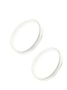 2/6pcs Elastic Metal Shirt Cuff Links, Anti-Slip Long Sleeve Fixer, Unisex - Multicolor - View 7