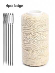 1 Portable Sewing Kit, 6pcs/Set Sewing Accessories Including 5pcs Needles, 1roll Thread, Handmade Sewing Supplies; Portable Travel Sewing Tool Kit With Needles, ThreadsBasic Sewing Accessories For Quick Mending - Sewing Needle and Thread Set - View 11