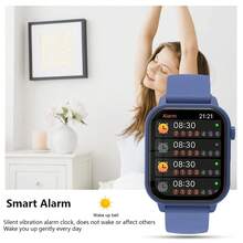 2026 Novo Relógio Inteligente Multifuncional, Pulseiras Duplas, Suporta Função de Chamada, Rastreador de Fitness, Modos Esportivos com Tela Sensível ao Toque, Mostrador de Relógio Personalizável, Notificação de Mensagens, Presente de Natal Perfeito para Homens e Mulheres - Visão 2