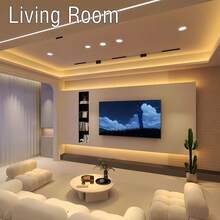 3.28-98.4FT Soft Warm Glow LED Strip, Easy Mount Decor Light, Portable USB Powered Lamp For Kitchen, Bedroom, Staircase, TV And Festival Ornament - Warm white light - View 8