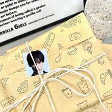 500張 EN/HYPEN K-Pop Eun-Jung 粉絲支持貼紙，裝飾性手帳剪貼簿素材，適用於行李箱、筆記本、手機殼，粉絲收藏，送給同好粉絲與好朋友的禮物 - 彩色 - 查看 6