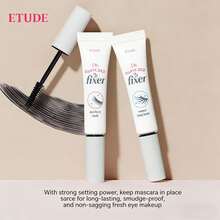 ETUDE Dr. Mascara Fixer-Waterproof Eyelash Topcoat & Curling Base - Lengthening, Smudge-Proof Mascara Fixer, Clump-Free Formula For Lifted, Defined Lashes, 24H Wear - Long and Curly - View 6