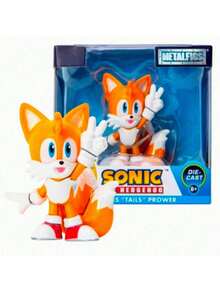 Simba Sonic 壓鑄式音速小子刺蝟公仔 (2.5") – Metalfigs 系列：, 索尼克、泰爾斯或陰影 – 8 歲以上適用金屬收藏品，適合粉絲與收藏家的絕佳禮物 (單入裝) - 彩色 - 查看 12
