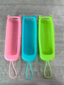 3pcs Silicone Cat Ear Glow-In-The-Dark Remote Control Protective Cover, Compatible With RC280TV Remote, Anti-Drop Stain-Resistant Carrying Protective Case - View 12