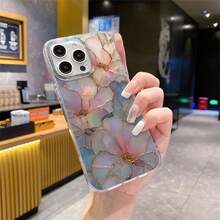 Ốp điện thoại thời trang tối giản màu bạc, họa tiết hoa, lông vũ, chất liệu chiffon, tương thích với iPhone 17/17 Pro Max, 15, 16/16 Pro, Painted 15 Pro Max, P13, P14, P11 Soft Case, P12 Anti-Drop, XS, XR, 7/8, 7/8 Plus, S2, A14, A15, S23 Ultra, A50, A12, A32, A52, A72, A51, A21S, A13, A14, S22 Ultra, S23, A33, A53, S20 FE - Nhiều màu - Xem 2