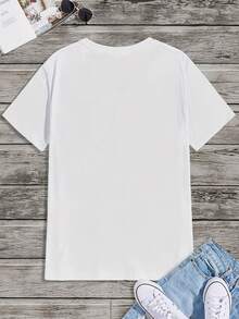 Women T-Shirts - White - View 2