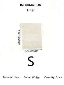 1pc/2pcs/3pcs/4pcs Thickened Mesh Filtering Bags, Cheesecloth Bags For Herb Decoction, Broth, Soy Milk Filtration - White - View 10