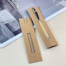 24PCS Aesthetic Blank Paper Cards, Suitable For DIY Greeting Cards And Party Decorations In An Style - Khaki - View 3