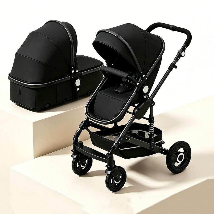 Baby Strollers - Black - View 1