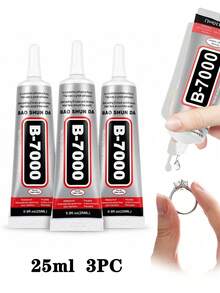 Keo dán nhựa đa năng B-7000 110ml - Chống thấm nước, dạng bán lỏng, không cần điện, lý tưởng cho các dự án thủ công DIY, làm trang sức, dán kim loại, quà tặng ngày lễ và các dự án sáng tạo. - Nhiều màu - Xem 17