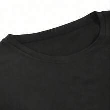 Camiseta vintage estampada con el retrato de la cantante de R&B Ani - Negro - Ver 3