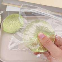 1pc Malt Sugar Lemon Shaped Squeezing Toy, Slow Rebound Design, Cute Candy Color Finger Pressure Relief, Can Relieve Anxiety, Assist ADHD Patients To Focus, Hand Exercise, Also Serves As Office Desk Decor And Party Favor, Soft Squeeze Toy - Multicolor - View 4