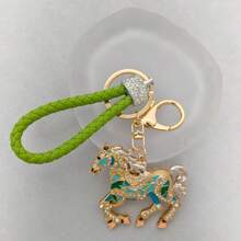 1PC Cartoon Key Ring Lovely Animal Horse Shape Pendant Keychain For Bag Key Accessories For Friends Gift - A3 - Ver 12