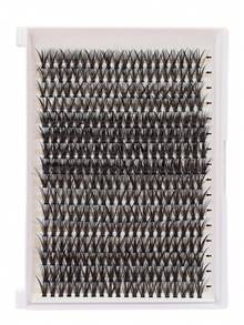 D Curled Segmented False Eyelashes With 320 Clusters, Large Capacity 30-100P, Beginner Friendly Simulated Thick Grafting Eyelashes - View 9