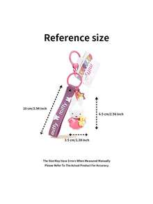 Gantungan Kunci Karet Lembut Miffy Resmi, Gaya Minimalis yang Imut, Desain Karakter Kelinci Miffy, Liontin Karet Lembut, Pengerjaan yang Indah, Aksesori Tas Tangan, Ransel, dan Kunci, Cocok untuk Penggunaan Sehari-hari, Perjalanan, Ulang Tahun, Natal - Purple - View 10
